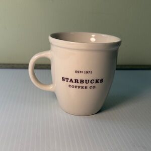 Starbucks Classic White Mug